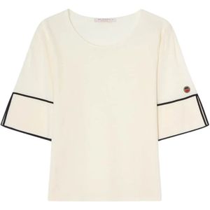 Busnel, Dames, Tops, Beige, Maat: XS Wol,