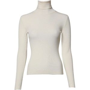 Dolce & Gabbana, Dames, Truien, Beige, Maat: 2XS Wol,