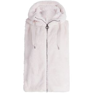Betty Barclay - Pluche Hooded Vest - Beige - Dames