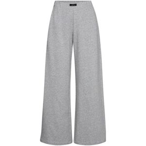 Haute L'Amitié, Dames, Broeken, Grijs, Maat: L Katoen,