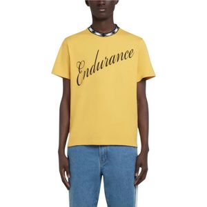 Wales Bonner, Heren, Tops, Geel, Maat: XL Katoen,