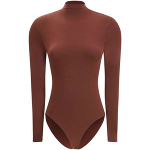 Wolford, Dames, Tops, Rood, Maat: L Katoen,