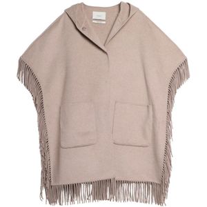 ViCOLO, Dames, Jassen, Beige, Maat: S Wol,