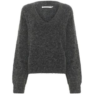 Gestuz, Dames, Truien, Grijs, Maat: S Wol,