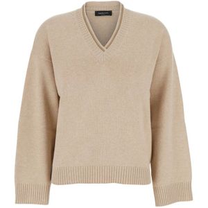 Fabiana Filippi, Dames, Truien, Beige, Maat: XS Zijde,