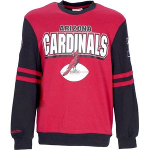 Mitchell & Ness, Heren, Sweatshirts & Hoodies, Rood, Maat: S Katoen,
