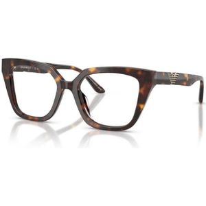 Emporio Armani, Dames, Accessoires, Bruin, Maat: 52 MM