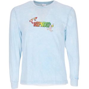 Ripndip, Heren, Tops, Blauw, Maat: XL Katoen,