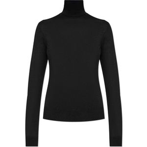 Dolce & Gabbana, Dames, Truien, Zwart, Maat: M Kasjmier,