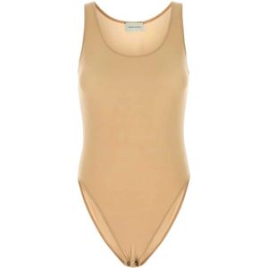 Magda Butrym, Dames, Tops, Beige, Maat: 2XS