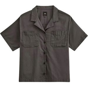 VANS Blouse 'Cassidy Camp'  donkergrijs
