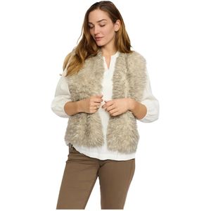 2-Biz, Dames, Jassen, Beige, Maat: ONE Size Poliester,