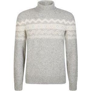 Eleventy, Heren, Truien, Grijs, Maat: S Zijde,