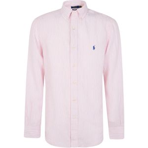 Polo Ralph Lauren, Heren, Overhemden, Roze, Maat: XL