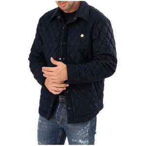 Manuel Ritz, Heren, Jassen, Blauw, Maat: S Wol,