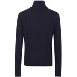 Gebreide pullover met labelstitching