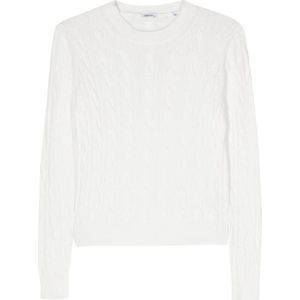 Aspesi, Dames, Truien, Wit, Maat: M Katoen,