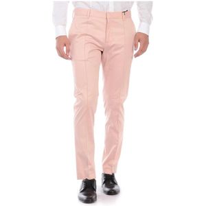 Daniele Alessandrini, Heren, Broeken, Roze, Maat: L Katoen,