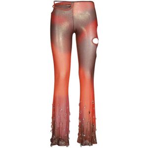 Gcds, Dames, Broeken, Veelkleurig, Maat: XS Poliester,