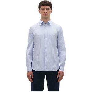 Aspesi, Heren, Overhemden, Blauw, Maat: XL Katoen,