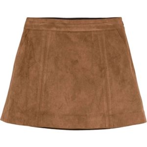 Dunst, Dames, Rokken, Bruin, Maat: M Poliester,