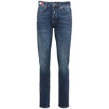 Carlo Colucci - Cazzonelli - Jeans - Blauw - Moderne 5-Pocket