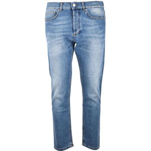 Mauro Grifoni, Heren, Jeans, Blauw, Maat: W29 Katoen,