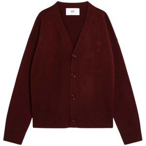 Ami Paris, Heren, Truien, Rood, Maat: L Wol,