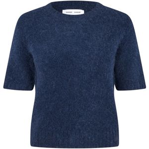 Samsøe Samsøe, Dames, Truien, Blauw, Maat: XS Acryl,