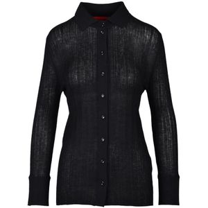 Wild Cashmere, Dames, Truien, Zwart, Maat: M Kasjmier,