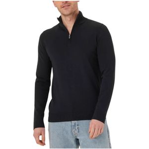 Saint Steve, Heren, Sweatshirts & Hoodies, Zwart, Maat: M