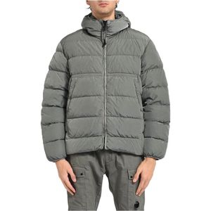 C.p. Company, Heren, Jassen, Grijs, Maat: 2XL Polyamide,