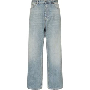 Valentino Garavani, Heren, Jeans, Blauw, Maat: W34 Denim,