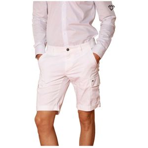 Mason's, Heren, Korte broeken, Wit, Maat: XS Katoen,