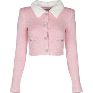 Self Portrait, Dames, Truien, Roze, Maat: S