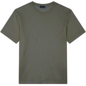 Paul & Shark, Heren, Tops, Groen, Maat: M Linnen,