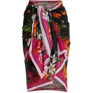 Dolce & Gabbana, Dames, Badkleding, Veelkleurig, Maat: ONE Size Katoen,