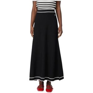 Karl Lagerfeld, Dames, Rokken, Zwart, Maat: M