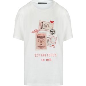 Weekend Max Mara, Dames, Tops, Wit, Maat: S Katoen,