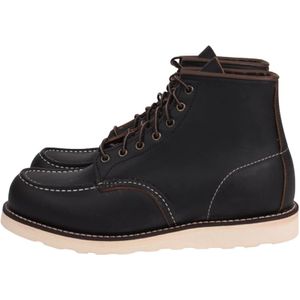 Red Wing Shoes - Moc Toe Boots - Zwart - Leer