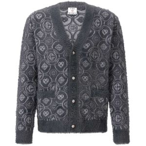 Casablanca, Heren, Truien, Grijs, Maat: L Wol,