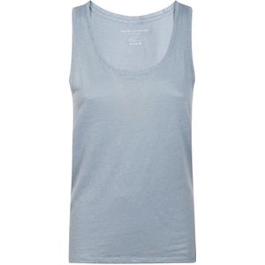 Majestic Filatures, Dames, Tops, Blauw, Maat: L Linnen,