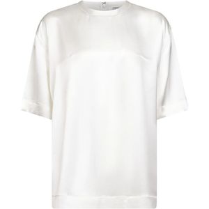 TotêMe, Dames, Blouses & Shirts, Wit, Maat: 2XS Viscose,
