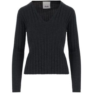 Allude, Dames, Truien, Zwart, Maat: XS Wol,