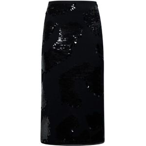 Silvian Heach, Dames, Rokken, Zwart, Maat: 2XS Wol,