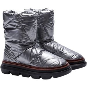 Tory Burch, Dames, Schoenen, Grijs, Maat: 37 EU Fleece,