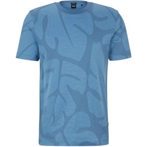 Hugo, Heren, Tops, Blauw, Maat: M Katoen,