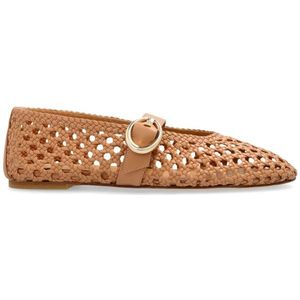 Stuart Weitzman, Dames, Schoenen, Beige, Maat: 38 1/2 EU Leer,