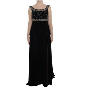Dolce & Gabbana - Maxi Dress - Zwart - Velours