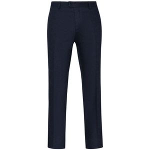 Billionaire, Heren, Broeken, Blauw, Maat: L Katoen,